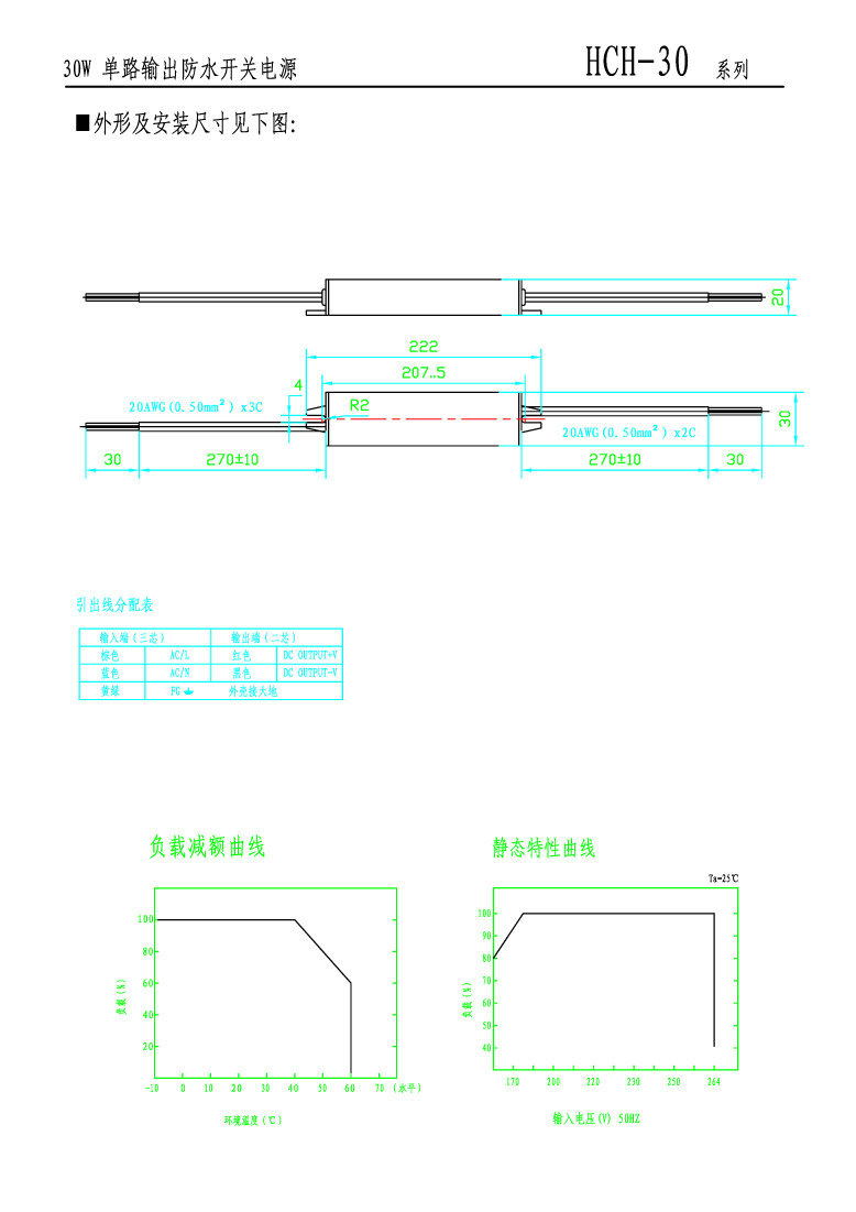 明纬/MeanwellHCH-30